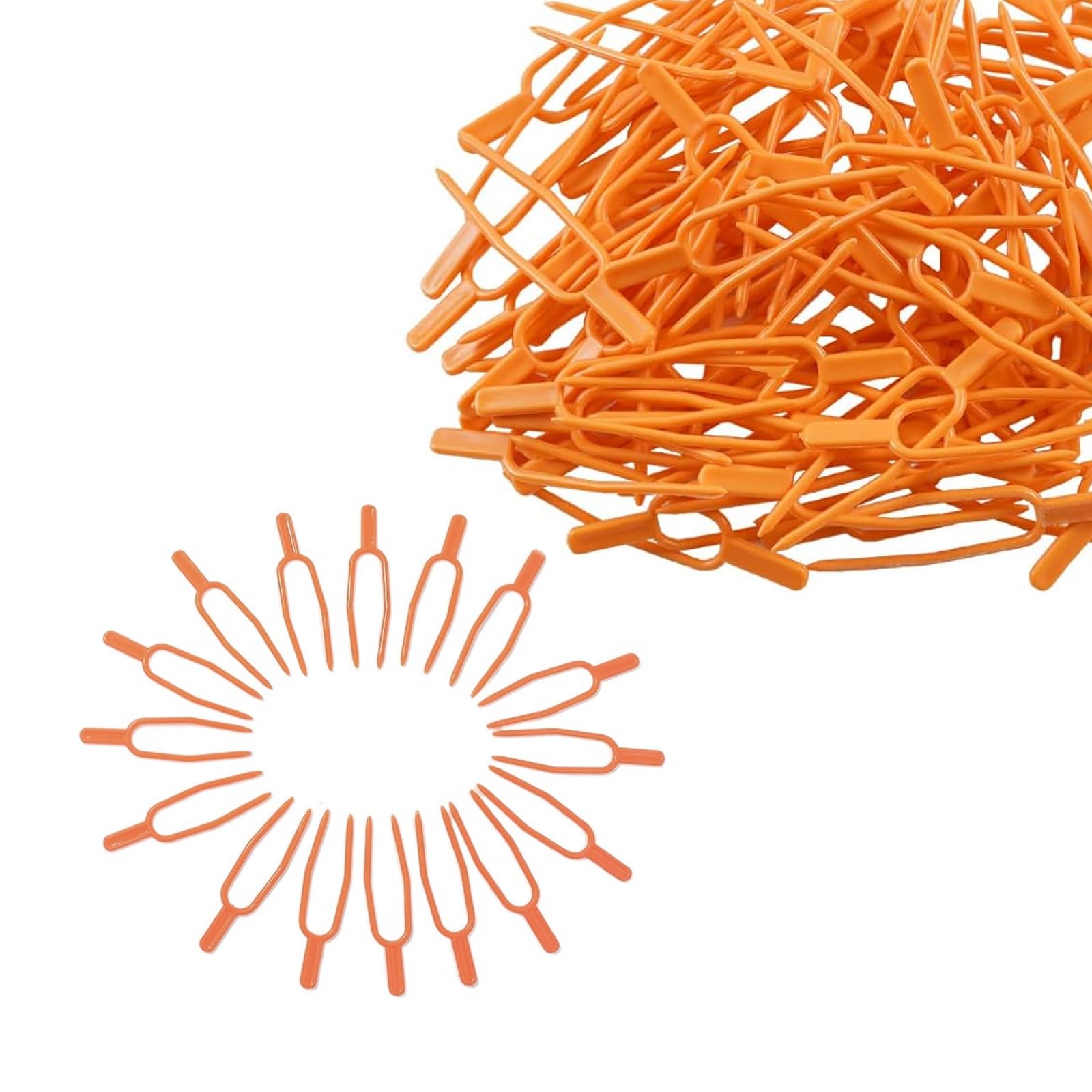 【送料無料】ALLVD ガーデンツール DIY 工具 便利 スイカ トマト用 植物クリップ 園芸クリップ イチゴ ランナー ランナーピン 支柱 固定フォーク プ...