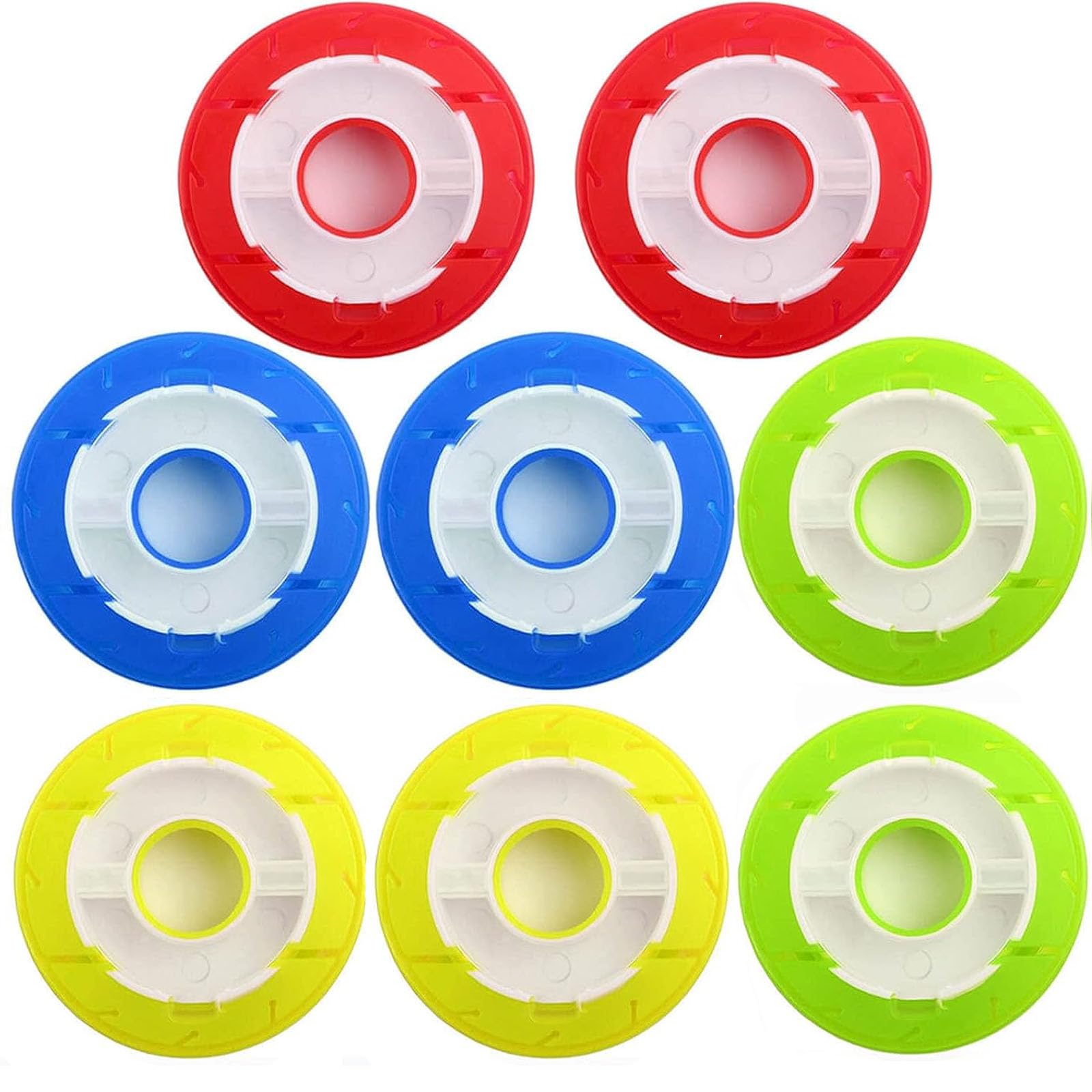 【送料無料】DFsucces 仕掛け巻き スプール シリコン 釣りライン巻 釣り糸ボビン 釣り糸保護収納、釣り..