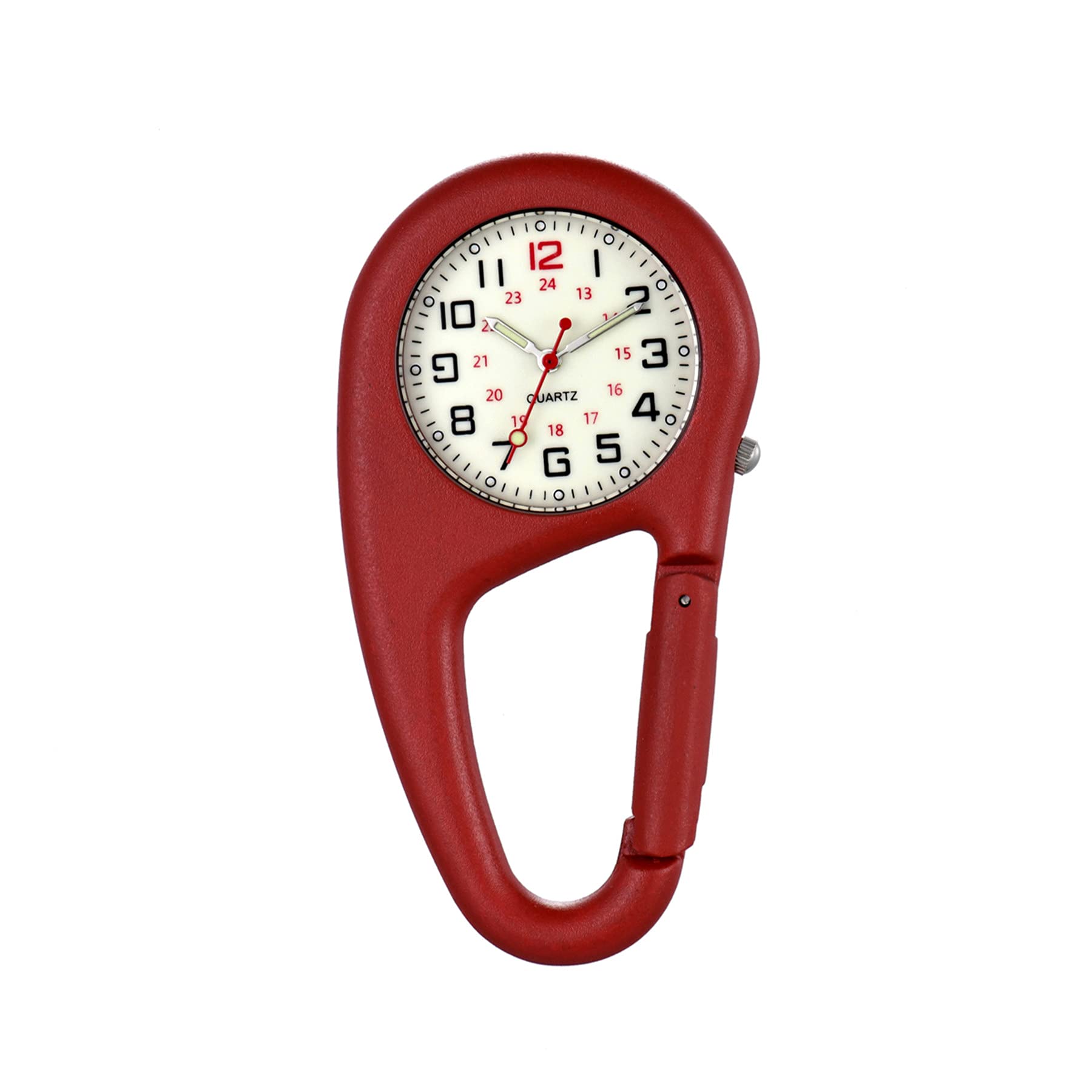 【送料無料】Lancardo カラビナ 時計 防水 カラビナ ウォッチ デジタル カレンダー 目覚まし時計 コン..