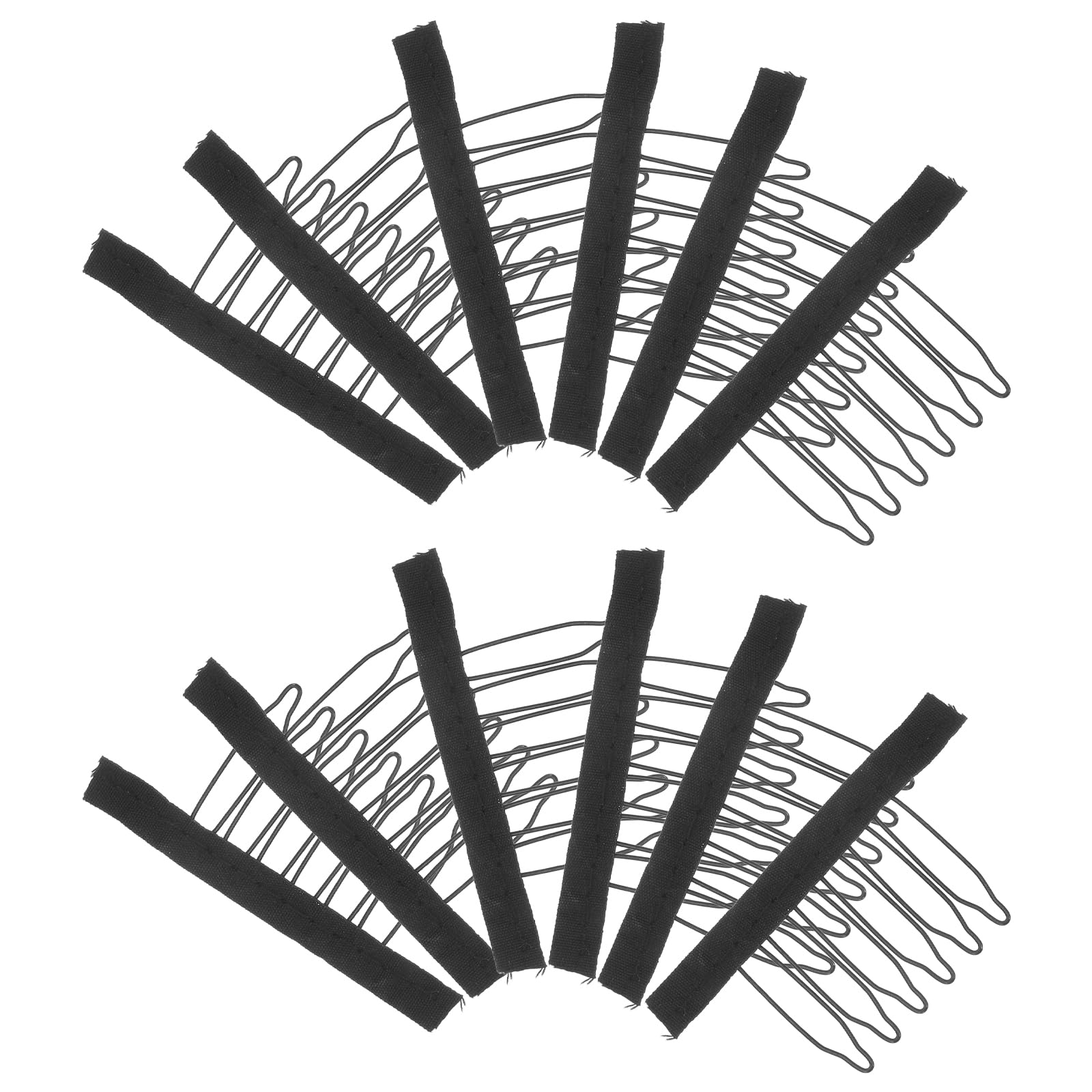 【送料無料】FRCOLOR 12PC ウィッグ かつらピン ウィッグネットキャップクリップステンレススチール 女..