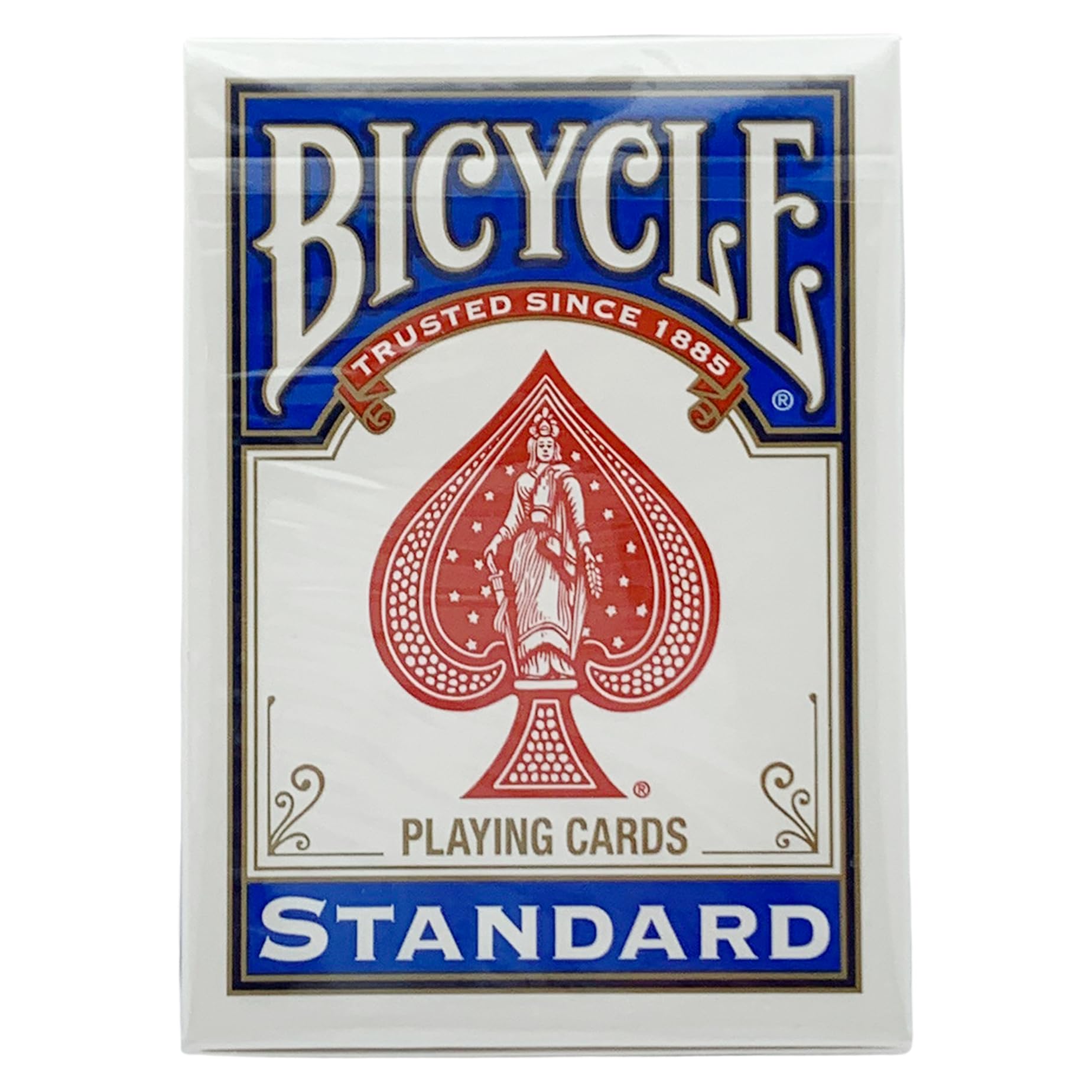 【送料無料】BICYCLE(バイスクル) 808 ライダーバック STANDARD トランプ 青 ポ ...