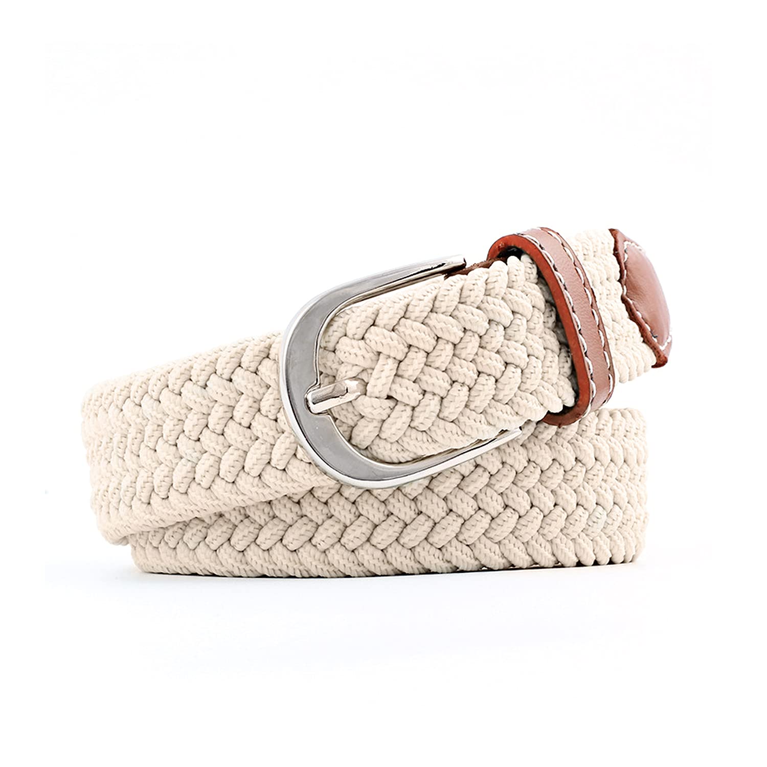 【送料無料】RICISUNG ベルトレディース 編み込み 細ベルト レディースべルト メッシュベルト ...