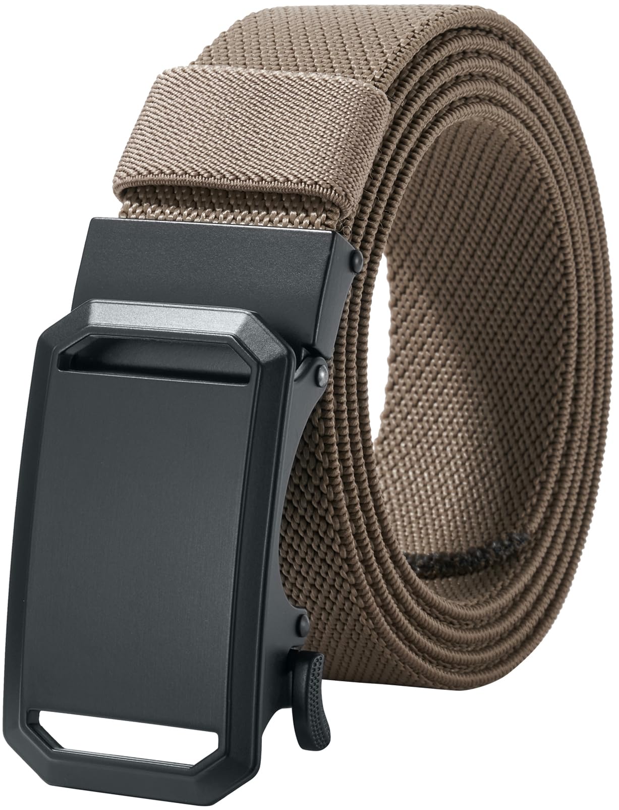 【送料無料】[LionVII] ベルト メンズ 伸縮 - オートロック式 ナイロンベルト 作業 スポ ...