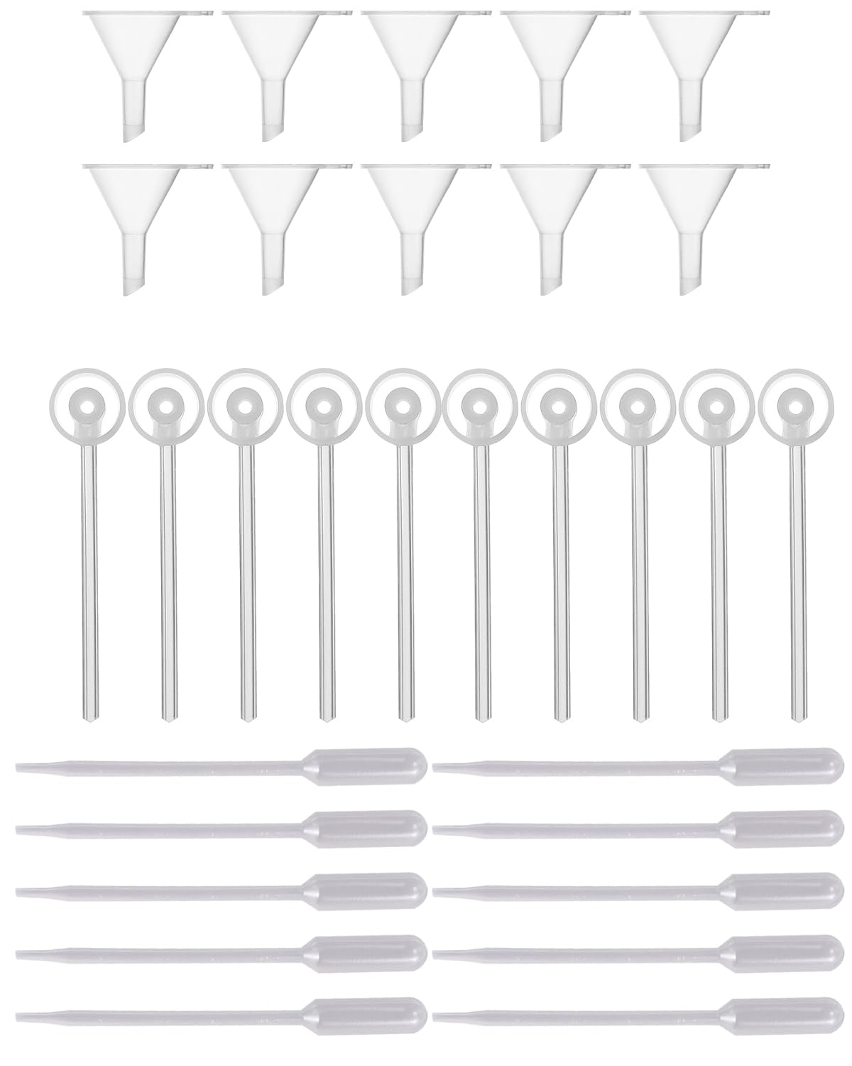 【送料無料】harukita 香水アトマイザーセット 香水詰め替え ノズル 香水補充用 30個セット 漏斗 ノズ..