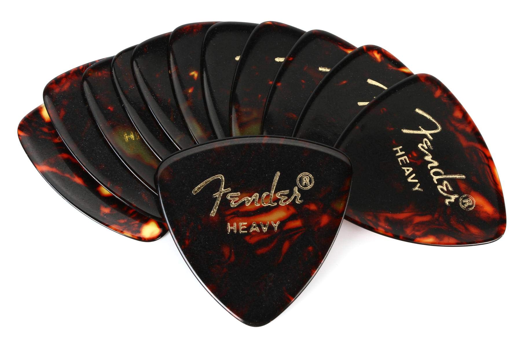 【送料無料】Fender ピック 346 SHAPE CLASSIC CELLULOID PICKS - 12 COUNT,HEAVY