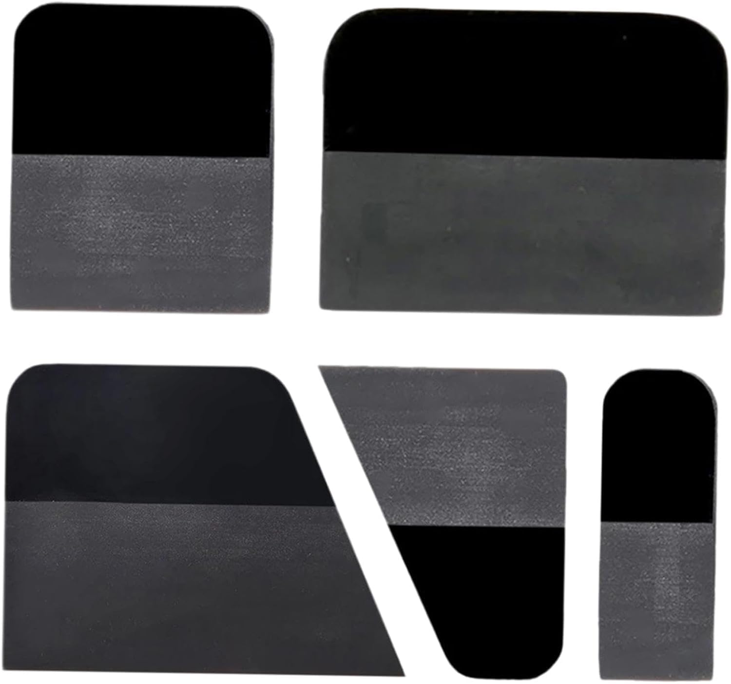 【送料無料】Lyyxjsltd 5 個セット TPUスクイージースキージ 車用傷防止ゴムスクイージー カーラッピン..