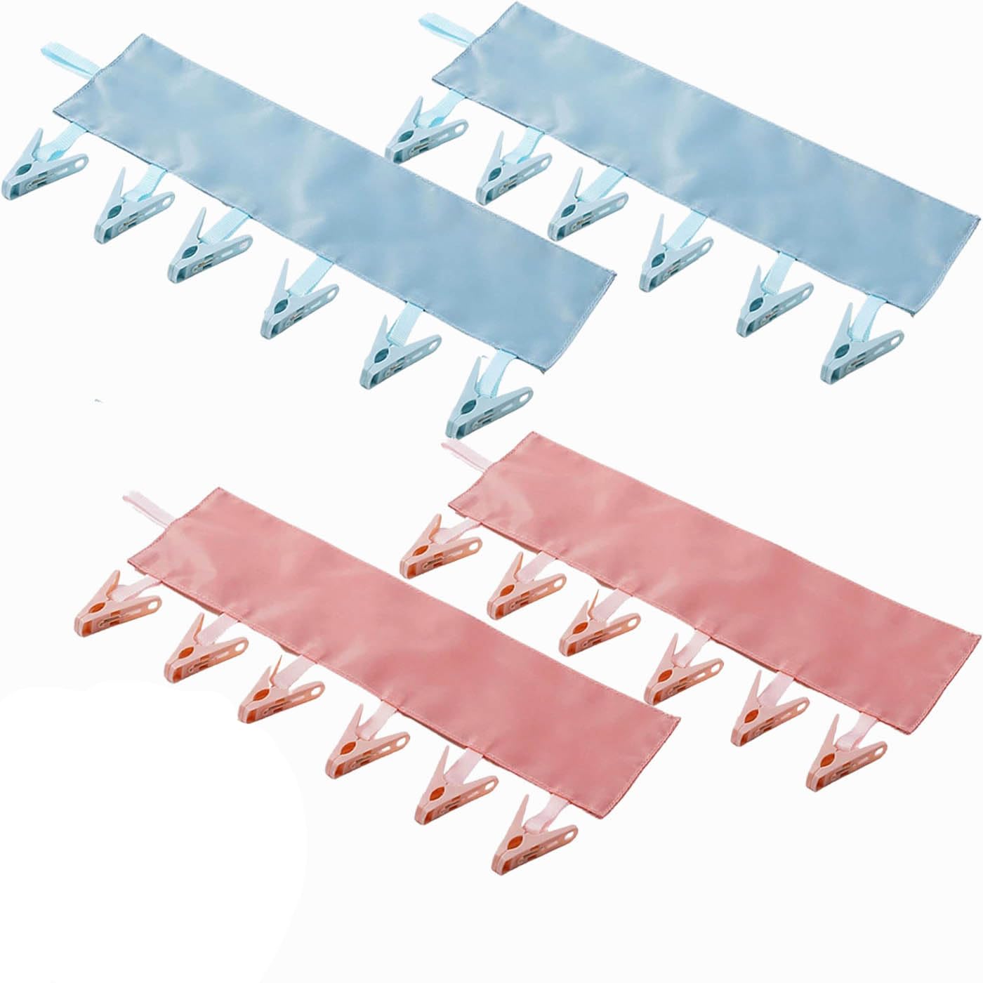 【送料無料】4セット ハンガーピンチ，BetterJonny 旅行用携帯ハンガー 洗濯ばさみ 旅行  ...