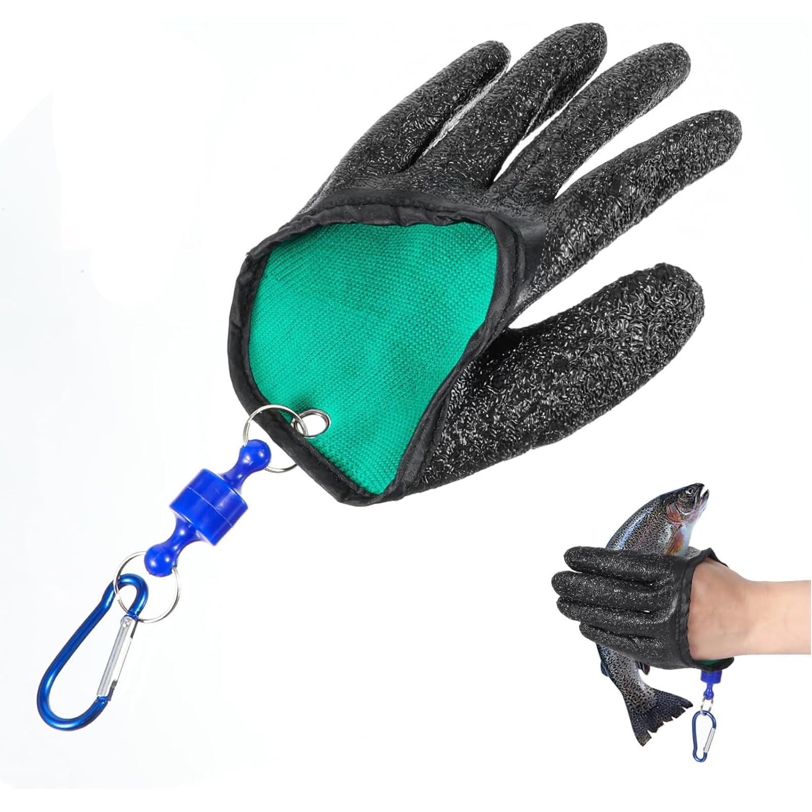 【送料無料】[TerraShine] フィッシンググローブ 釣り手袋 魚さばく手袋 耐切創釣り手袋 魚つかみ グロ..