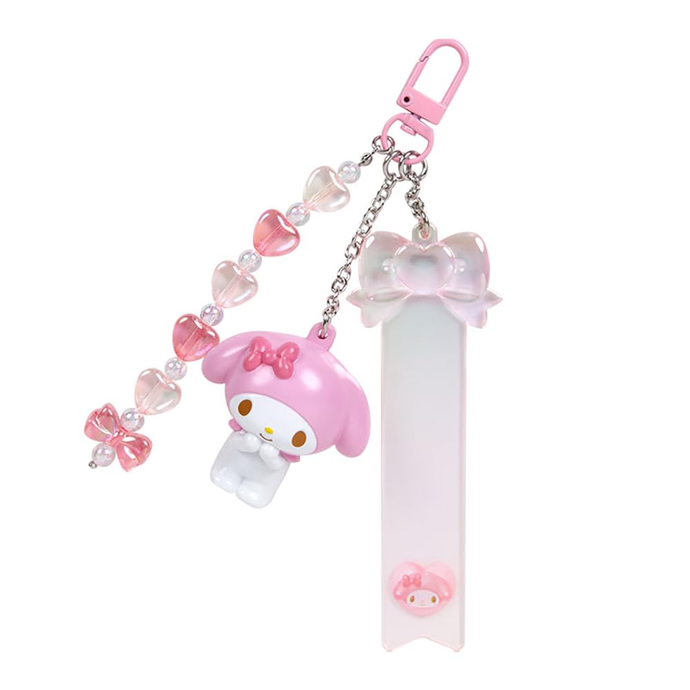 【送料無料】[サンリオ] クリアキーホルダークリアでぷっくり3D マイメロディ マイメロちゃん my melody 15×4.5×3cm キャラクター 297674