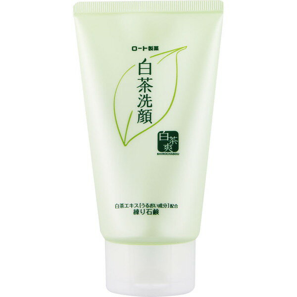 樂天商城 - 白茶爽　白茶練り石鹸　120g（洗顔フォーム）(配送区分:A2)