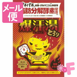 ［ネコポスで送料160円］爆汗湯　ホットジンジャーの香り　60g