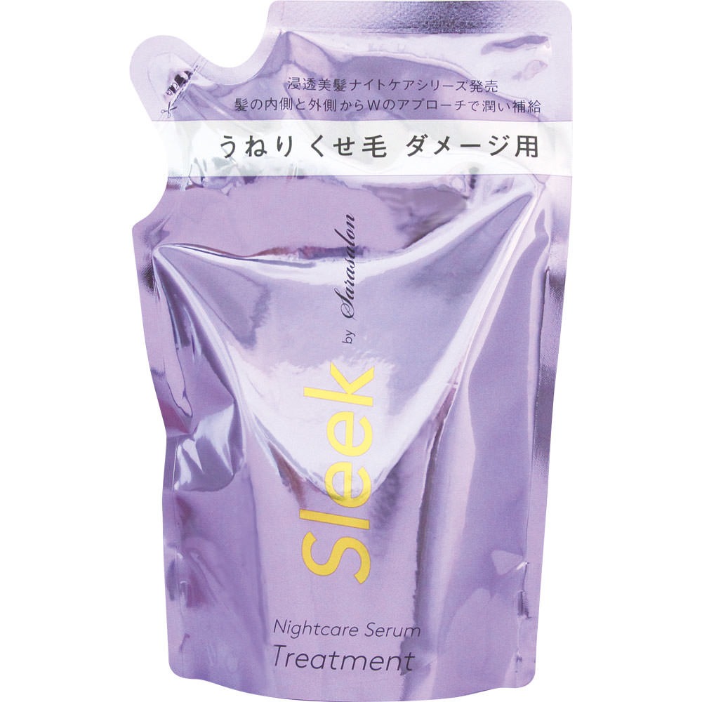 スリーク　By　サラサロン　ナイトケアセラム　トリートメント　詰替え　340mL［ネコポス配送2］