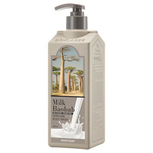 樂天商城 - Milk Baobab(ミルクバオバブ) パフュームボディウォッシュ ホワイトソープ 500ml　(配送区分:A2)