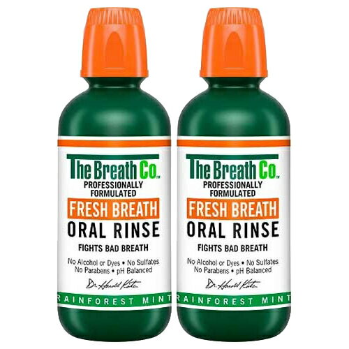 The Breath Co. ザ・ブレスコ オーラルリンス レインフォレストミント 500mL 2個セット(配送区分:A1)