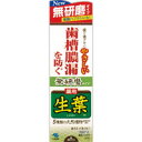 生葉無研磨タイプ (薬用ハミガキ) 95g(配送区分:A2)(4)