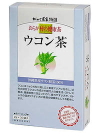 「おらが村の健康茶　ウコン茶」は、沖縄県東風平町で作られた健康茶です。生産地の明確な原料のみを使用しています。ウコンはショウガ科に属し東南アジアに広く分布し、近年の研究でウコンの成分が現代人の食生活・ストレス解消、健康維持に役立つとされています。ティーバッグタイプ。 【発売元・製造元】がんこ茶家 【区分】　食品　 広告文責：株式会社フォーモスト 電話：03-6451-3440　