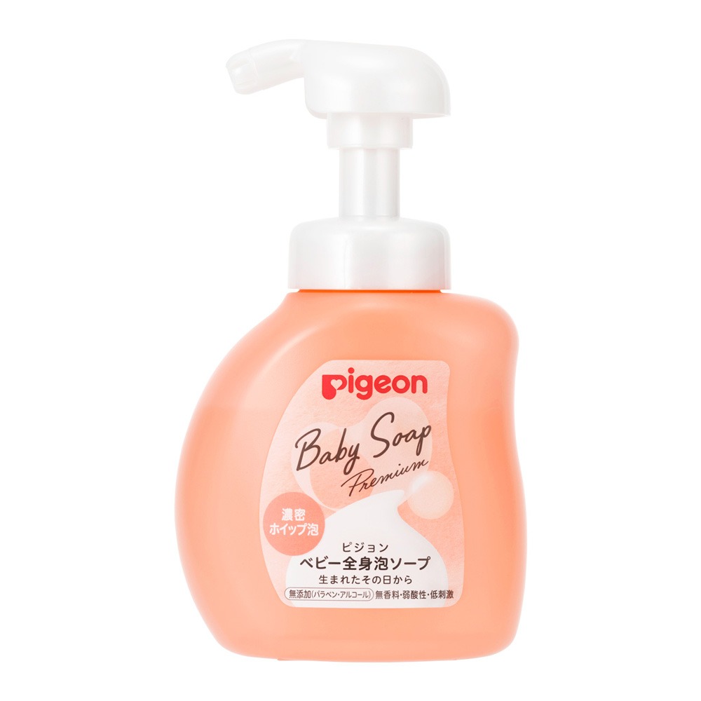 ピジョン ベビー全身泡ソープ 濃密ホイップ泡 350mlボトル(配送区分:A2)