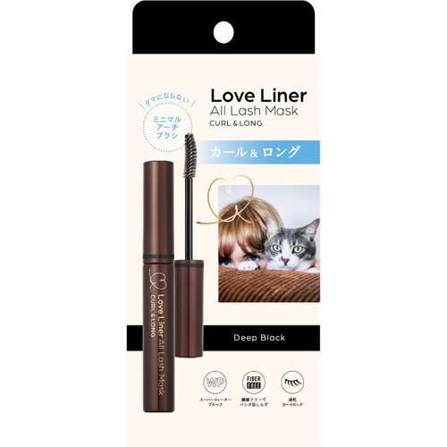 msh ラブ・ライナー オールラッシュ マスク カール＆ロング ディープブラック 5.5g［ネコポス配送2］