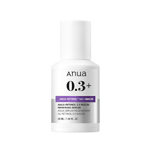 Rakuten - アヌア（Anua）　レチノール0.3　ナイアシンリニューイングセラム　30mL［配送区分:B2］