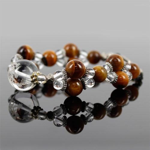 Wデザインブレスレットイエロータイ...