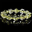 〔K1849-1〕高品質 約10mm リビアングラス 隕石 ブレスレット Libyan desert glass(クリストバライト)(4)