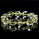 〔K1849-4〕高品質 約11mm リビアングラス 隕石 ブレスレット Libyan desert glass(クリストバライト)