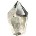 〔D412-2〕ガーデンクォーツ ファントム 庭園水晶 磨き 置物 Garden Quartz【メール便不可】