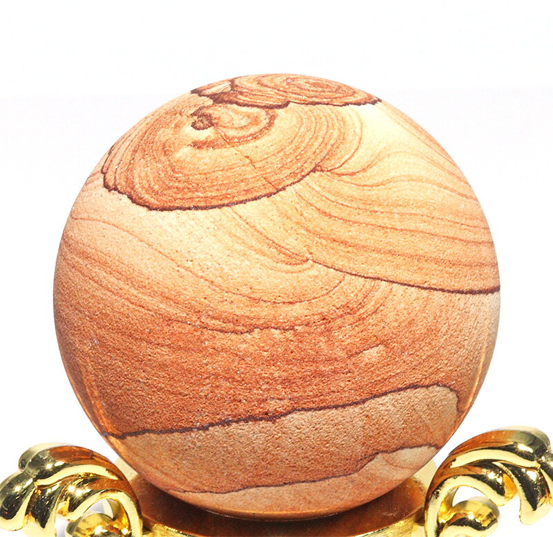 乐天商城 - 〔D458-3〕約5cm ナバホストーン スフィア サンドストーン Navajo stone【アメリカ・アリゾナ州産】【メール便不可】