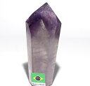 〔D136-2〕ファントムアメジスト ロマネサイト 天使の指紋入り ポイント 置物 amethyst 紫水晶