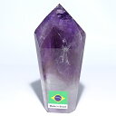 〔D136-3〕ファントムアメジスト ポイント 置物 amethyst 紫水晶