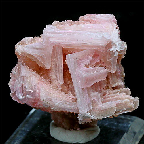 〔D427-23〕濃いピンク ピンクハーライトカリフォルニア産 Pink Halite 岩塩 塩の花 浄化 鉱物 原石 標..