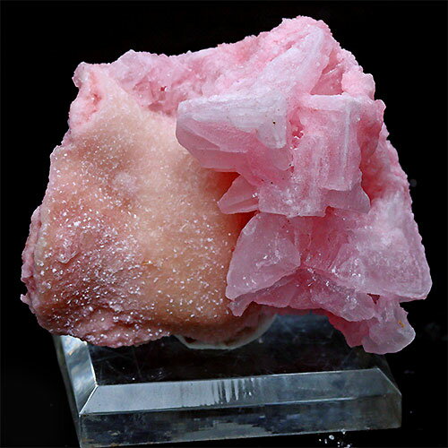 〔D427-27〕濃いピンク ピンクハーライトカリフォルニア産 Pink Halite 岩塩 塩の花 浄化 鉱物 原石 標..