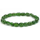 〔K1767〕約6-7mm お買い得 クロムダイオプサイト ブレスレット Diopside 透輝石