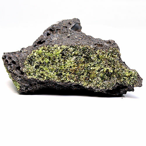 〔D357-2〕Peridot アリゾナ州産 ペリドット 母石付き 原石 