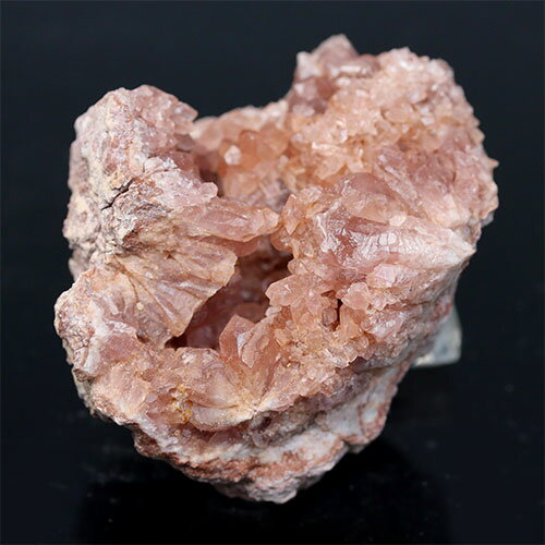 〔D86-154〕希少 ピンクアメジスト ジオード クラスター 晶洞 原石