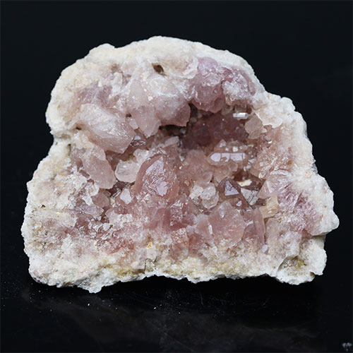 〔D86-175〕希少 ピンクアメジスト ジオード クラスター 晶洞 原石