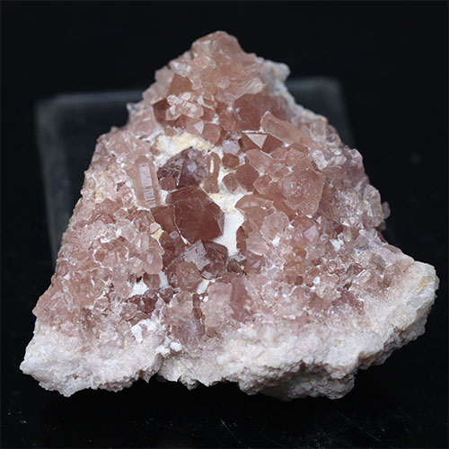 〔D86-179〕希少 ピンクアメジスト ジオード クラスター 晶洞 原石