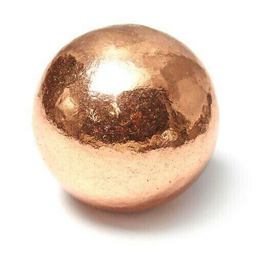 D339) 3cm ꥫ åѡ Ƽ ݶ pure copper sphere
