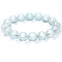 〔K1711-11〕約13mm アクアマリン Aquamarine ブレスレット(4)