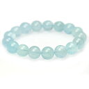 〔K1711-2〕約13mm アクアマリン Aquamarine ブレスレット