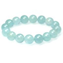 〔K1711-3〕約13mm アクアマリン Aquamarine ブレスレット