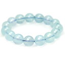 〔K1711-6〕約14mm アクアマリン Aquamarine ブレスレット