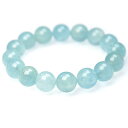 〔K1711-7〕約14mm アクアマリン Aquamarine ブレスレット
