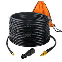 FO:パイプクリーニングホース ケルヒャー 10m 逆噴射 18Mpa(2610PSI) Karcher K2 K3 K4 K5 K6 K7 に対応 車 ガーデン 排水管 配管洗浄 高圧洗浄機延長ホース(3)