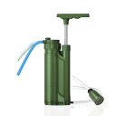 FO:浄水器 ポンプ 屋外浄水システム ポータブル 高精度 UF/RO ウルトラフィルター 逆浸透 99.99%の不純物をろ過 ケミカルフリー サバイバルギア ...