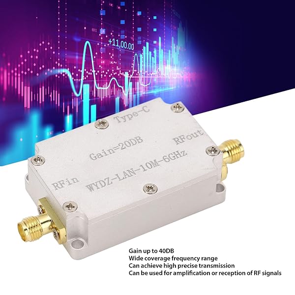 RF �������Υ�������� 40DB ������ 10M �� 6GHz ���Τ����� LNA RF �ѥ�ץꥢ��� FM �饸����
