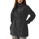FO:アラシヤマ レインウェア レディース レインコート ウインドブレーカー カッパ 雨具 【透湿 防水 通気 軽量】ファッショントレンチコートマ ウンテンパー...