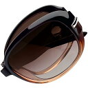 折りたたみ サングラス レディース 偏光 uvカット 運転 スポーツ ドライブ おしゃれ sunglasses for women(グラデーション茶色)