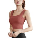 FO:スポーツブラ ヨガウェア レディース スポーツウェア ヨガ トップス おしゃれ 通気性 伸縮性 吸汗速乾 トレーニングウェア カップ付き レディース ジムウェア A8157(4)