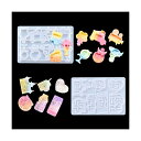 FO:流砂形 シリコンモールド アクセサリー 迷路 レジン 手作り エポキシ 装飾 ハート ペンダント DIY 樹脂 金型 手芸品 ハンドメイド クラフト プレ...